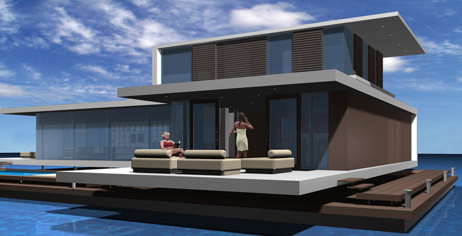 image from progetto C3 HOUSEBOAT