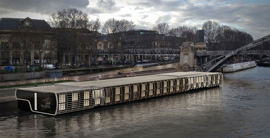 image from progetto Floating Hotel Paris